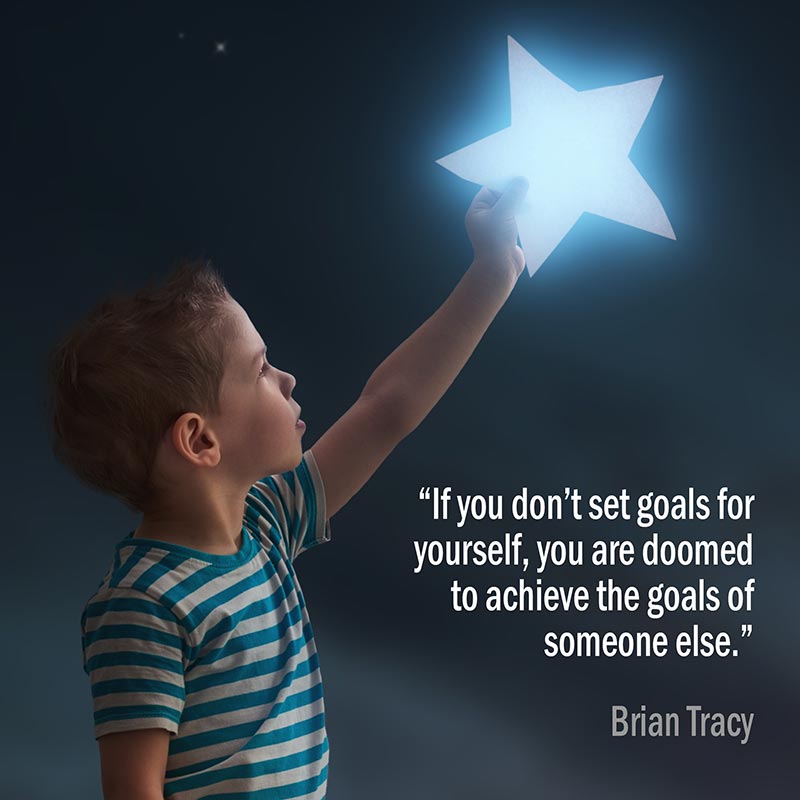 Citazione di Brian Tracy sulla definizione degli obiettivi