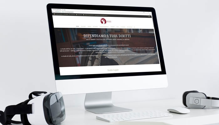 Il sito dello Studio Legale De Lalla è un ottimo esempio di Content Marketing
