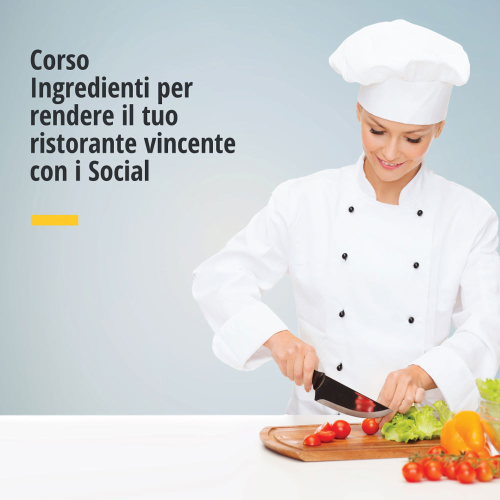 Factory Communication Corso rendi il tuo ristorante vincente con i Social