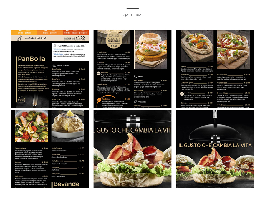 Scheda Google My Business di Pan B Oriocenter sezione galleria immagini