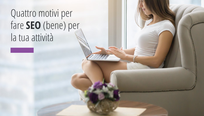 Quattro Motivi Per Fare SEO (bene) Per La Tua Attività
