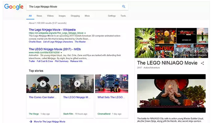 riproduzione automatica dei video nella serp di google