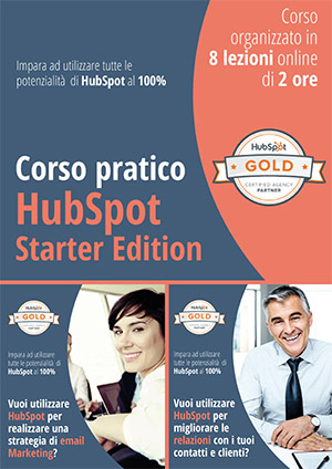 Copertina Brochure Corso HubSpot versione Starter Edition