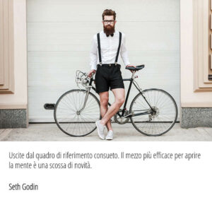 Citazione di Seth Godin Guru mondiale di permission marketing, viral marketing e di direct marketing