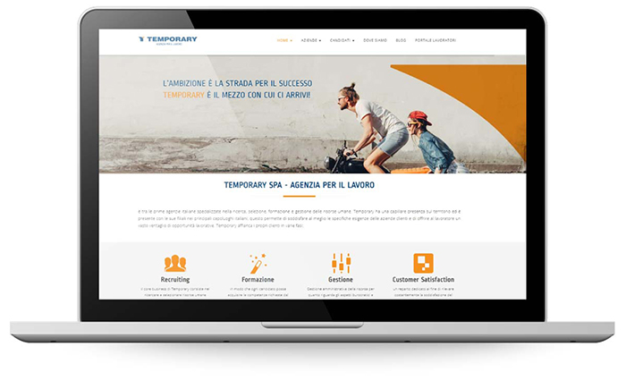 Factory Communication ha realizzato il sito web di Temporary SPA Factory Communication ha realizzato il sito internet di Temporary SPA