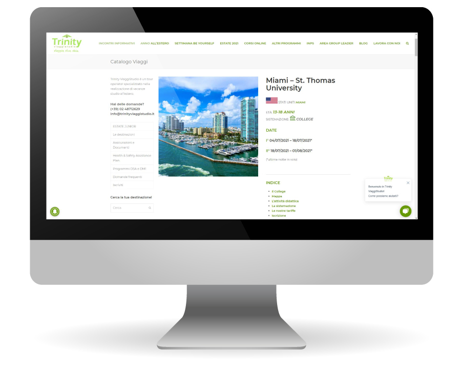 Factory Communication realizzazione di E commerce per Trinity