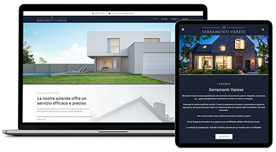 realizzazione siti internet serramenti
