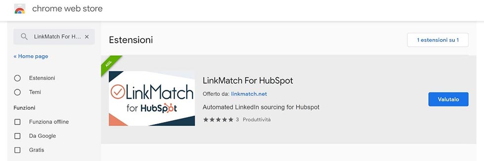 Lead generation su Linkedin con LinkMatch for HubSpot Lead generation su Linkedin con LinkMatch for HubSpot