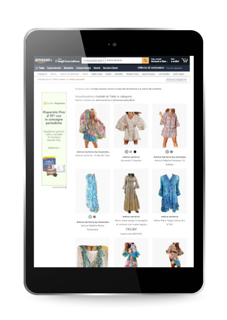 Factory Communication - Vendere su Amazon e altri marketplace Antica Sartoria Positano