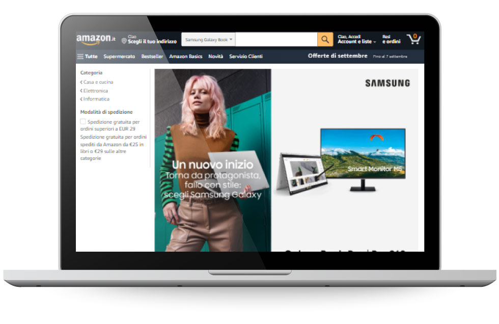 Factory Communication - Vendere su Amazon e altri marketplace - Pagina Brand