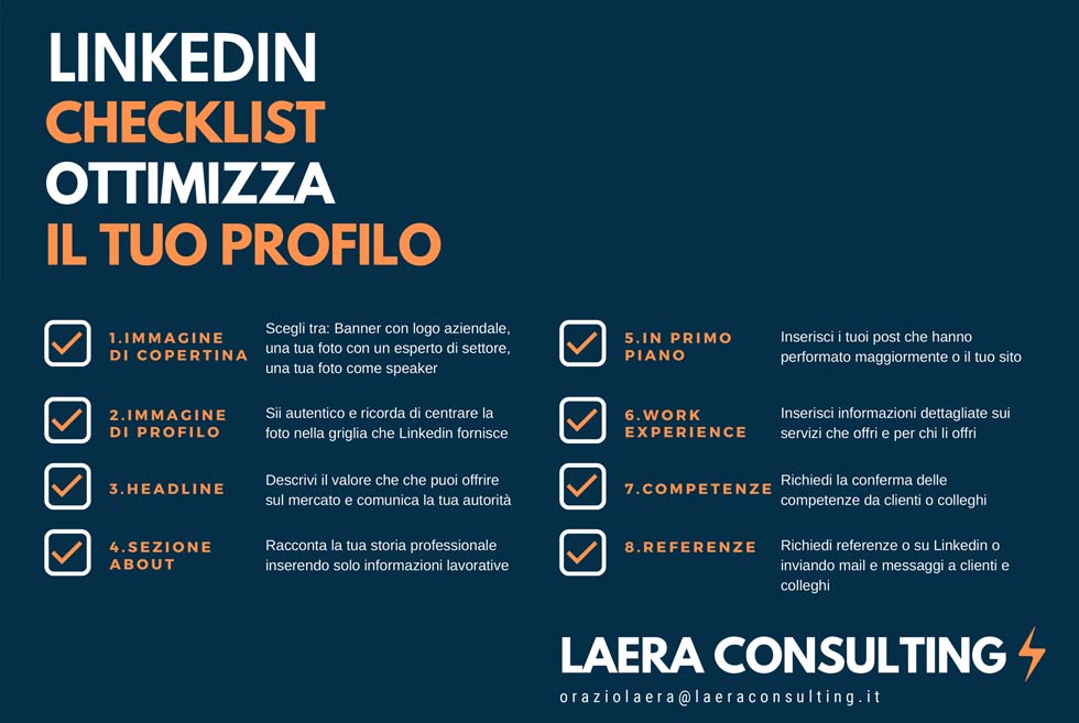 esempio checklist per customer journey