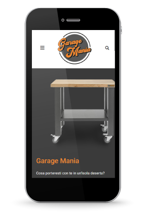 Online il nuovo E-Commerce Garage Mania realizzato da Factory Communication