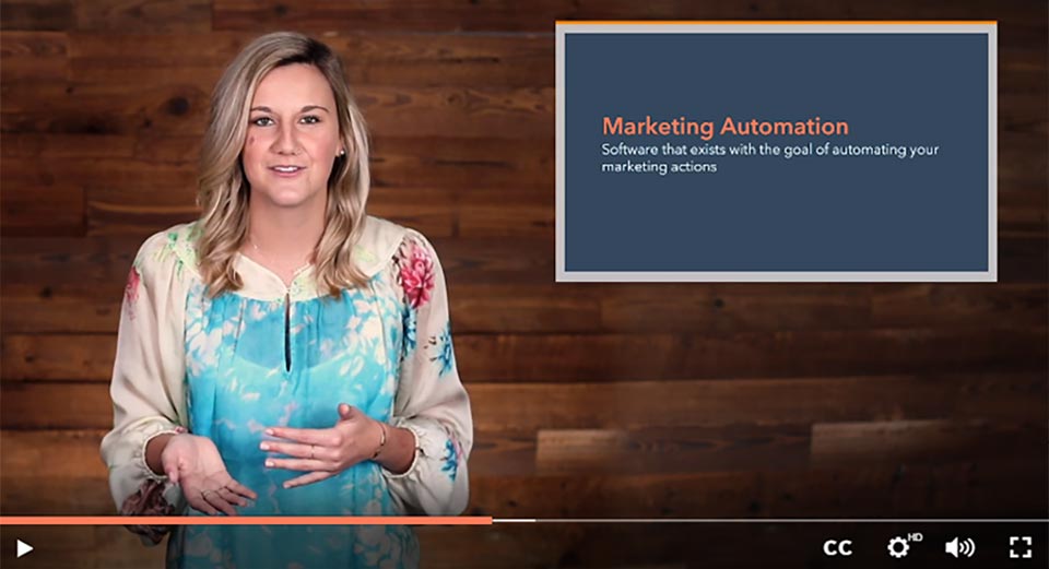 Corso di Marketing Automation realizzato da Hubspot Academy