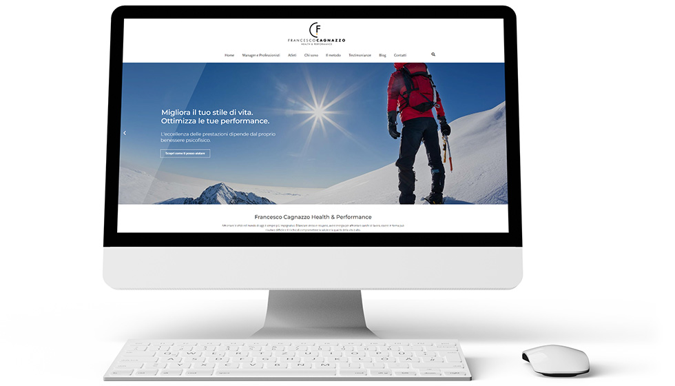 Francesco Cagnazzo Sito Web realizzato da Factory Communication
