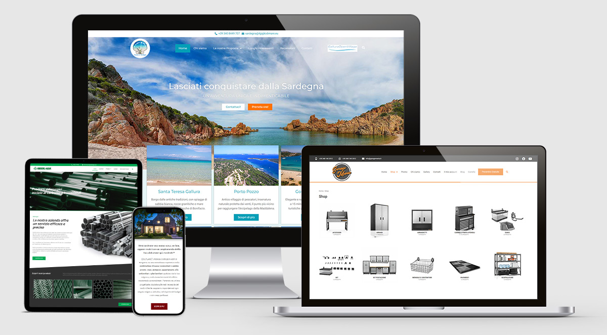 Realizzazione siti web ed ecommerce - Factory Communication