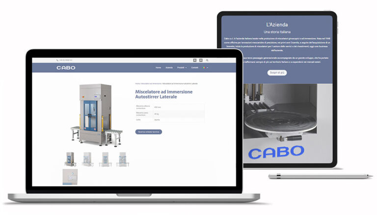 Factory Communication Realizzazione E-commerce Cabo Color