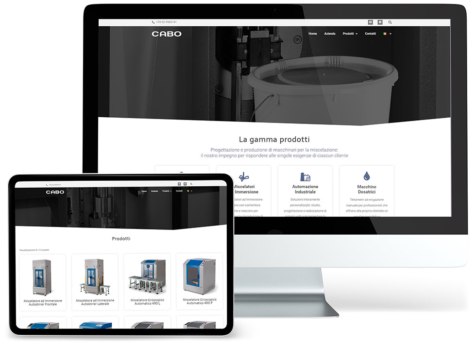 Factory Communication ha realizzato l'E-commerce di Cabo Color