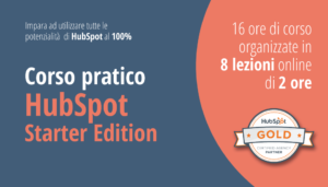 Factory Communication è HubSpot Gold Certified Agency Partner. Scopri come utilizzare HubSpot per Incrementare il numero di contatti, clienti e vendite. Corso pratico HubSpot Starter Edition