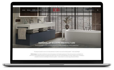 Realizzazione sito web per MOMA Design - Factory Communication