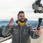 Influencer registra un video