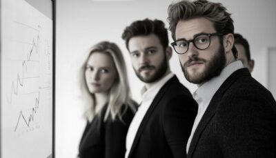 alcune persone di un team di marketing