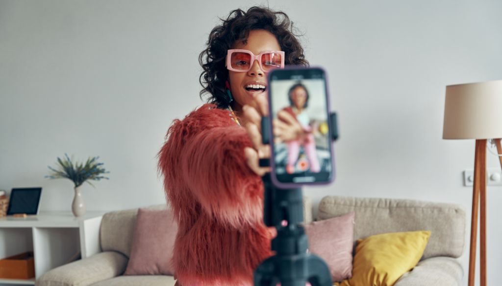 influencer in produzione video