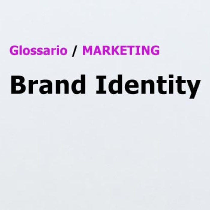 Brand Identity Glossario Marketing