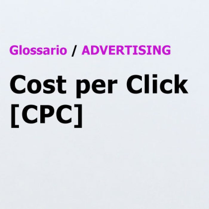 CPC Cost per Click Glossario di Marketing