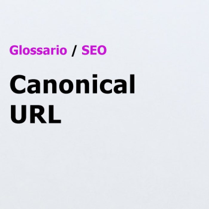 Canonical URL Glossario SEO