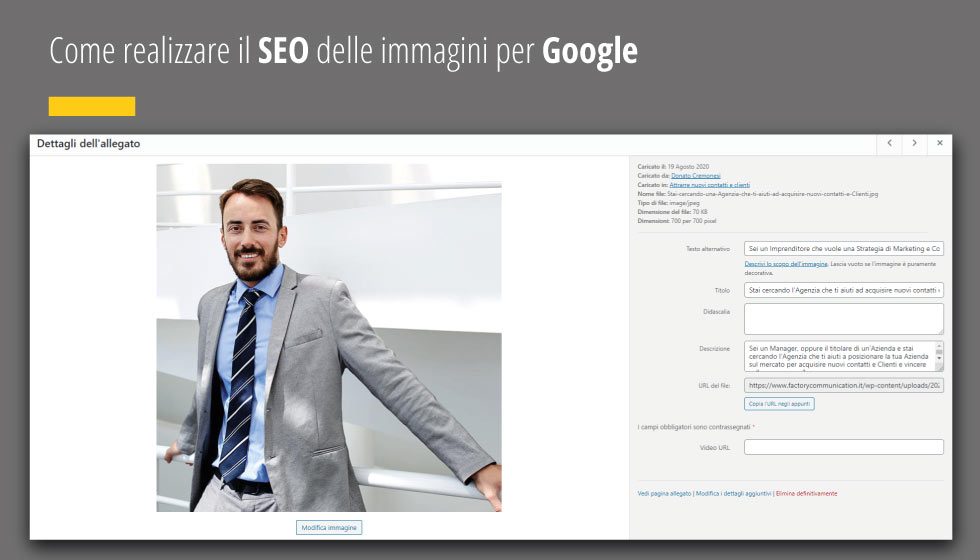 Strategia SEO applicata alle immagini