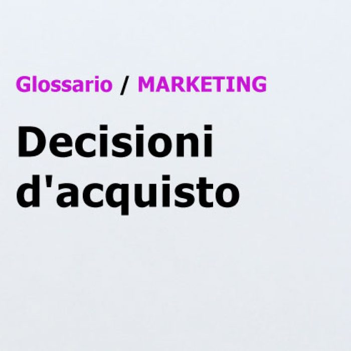 Decisioni d'acquisto
