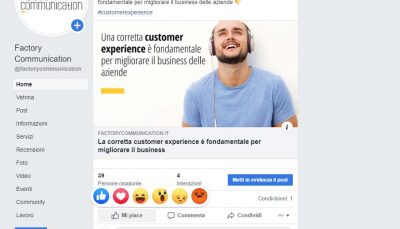 Facebook Reactions la novità social della settimana