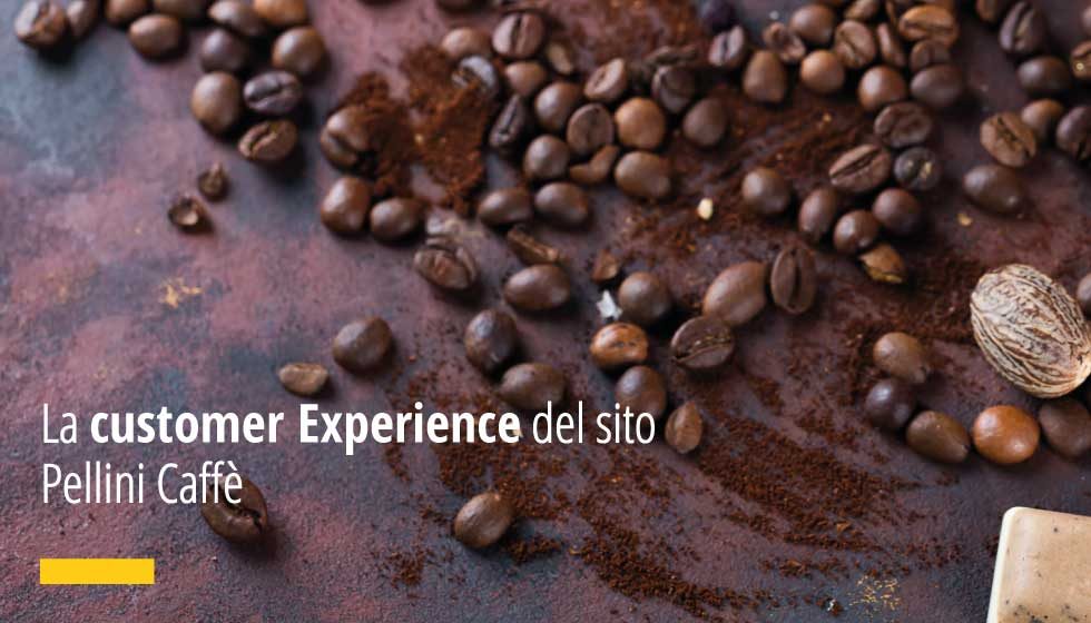 La customer Experience del sito Pellini Caffè