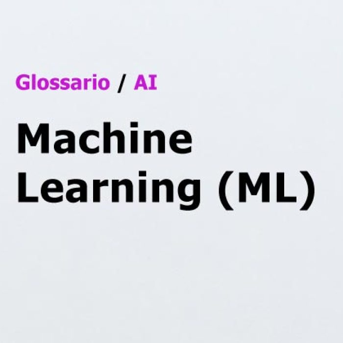 Machine Learning Glossario AI