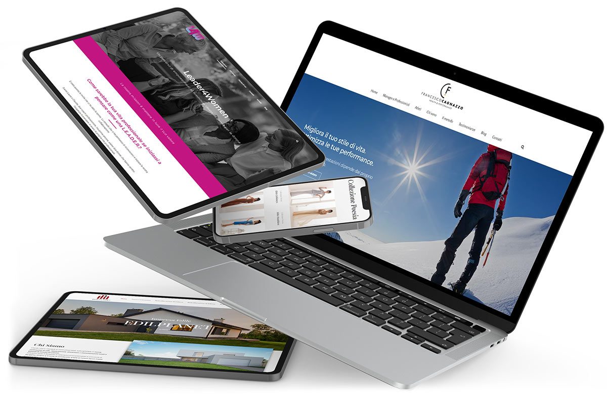 Realizziamo la tua presenza online per acquisire clienti e incrementare le vendite Realizziamo la tua presenza online per acquisire clienti e incrementare le vendite