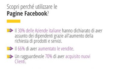 Scopri perchè utilizzare le Pagine Facebook