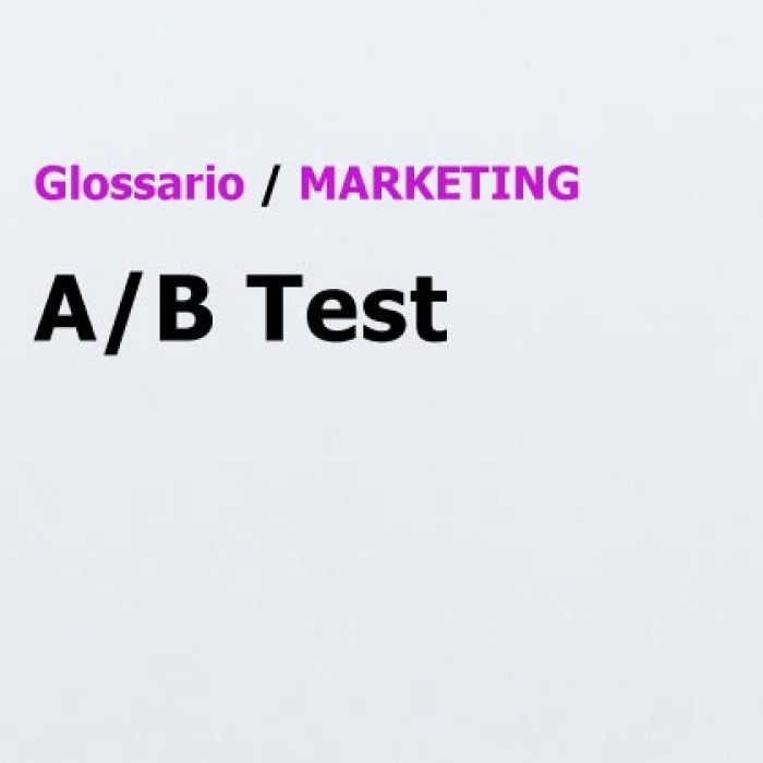 ab test cos è